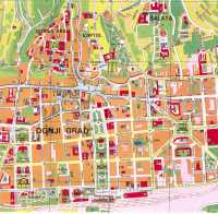 Zagreb map